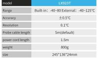 Termómetro digital para piscina y hogar, sensor de temperatura, 3M, medidor de línea - details 12