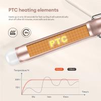Rizador de pelo eléctrico para mujer, rizador de cerámica profesional, herramienta de peinado con temperatura ajustable - details 3