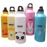 Termo portátil de 500ml para niños, botella de agua bonita para la escuela, frasco de vacío de animales encantadores para deportes al aire libre, Camping y senderismo - details 6