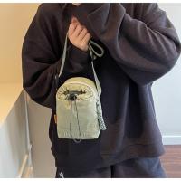 Bolso cruzado ligero para mujer, bolso para botella de agua de estilo coreano con cordón, bolso pequeño portátil ajustable para teléfono móvil, bolso de viaje - details 26
