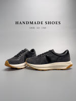 Zapatos de hombre sencillos de cuero vacuno casual de moda de cuero negro bajo - details 10