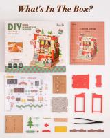 Robotime Rolife Mini Casa de Hogar Decoración de Hogar de Navidad Modelo de Rompecabezas de Madera DIY 3D Coleccionables de Juguetes y Juegos - details 16