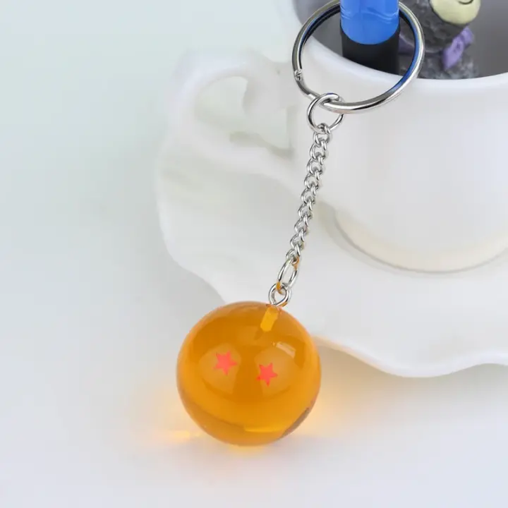 Llavero de Colgante de Cuenta de Goku Accesorio de Cosplay de Anime Dragon Bola de Estrellas 1-7 - 1