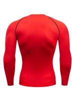 Quick-Dry Men's Compression Shirt - Long Sleeve Athletic Workout Top for Enhanced Performance and Comfort - details 4