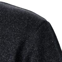 Top de suéter de punto casual de manga larga con cuello levantado para hombre de otoño e invierno - details 19