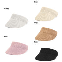 Sombrero de visera de playa ajustable para mujer, gorra plegable de paja, ala ancha, protección UV - details 6