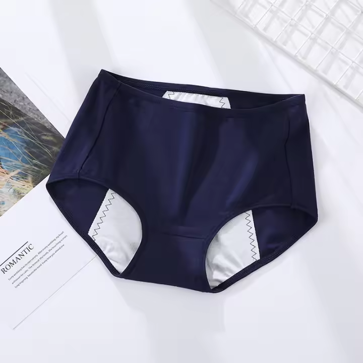 Bragas menstruales a prueba de fugas para mujer, ropa interior fisiológica, cómodas, de algodón, transpirables, impermeables, nuevas - 1