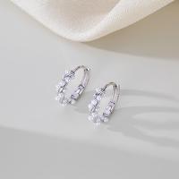 Pendientes de Ar con Perlas de Plata de Ley 925 para Mujer, pendientes de Ar con Perlas para adolescentes, pendientes de Novia para Boda - details 2