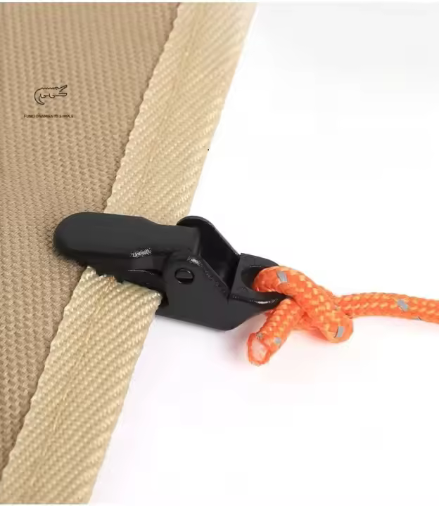 10/20/50 Clips De Sujeción Para Tienda De Campaña Anti-Viento Clip De Crocodilo Para Manto Exterior Accesorio De Tienda De Camping - 1