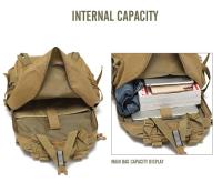 Mochila reflectante táctica de 40L, mochila de camuflaje Molle para exteriores, bolsa de asalto, senderismo, Camping, caza, viaje, montar - details 14