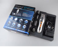 Kemei-cortadora de pelo eléctrica multifunción, afeitadora corporal, Kit de aseo inalámbrico, 5 en 1, 680A - details 12