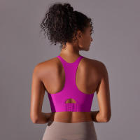 Sujetador Deportivo de Una Pieza sin Costuras A Prueba de Golpes para Yoga, Correr, Fitness - details 13