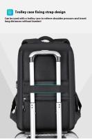 Mochila multifuncional para ordenador, bolsa de viaje de gran capacidad, impermeable, Simple, con carga USB, 2024 - details 6