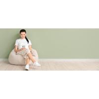 Cojín de Terciopelo Acanalado Suave y Cómodo Relleno de Espuma Incluido Ideal para Apoyo de Espalda - details 0