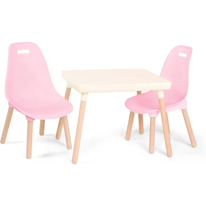 Conjuntos de Sillas Rosas Muebles y Organización Sillas y Asientos para Niños - 1