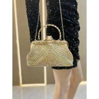 Nuevo estilo con tachuelas de diamantes para suegra, elegante bolso de noche de alta sociedad, bolso de fiesta corporal - details 14