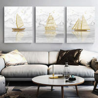 Pintura Moderna en Lienzo de DHROOM con Marco de Oro y Negro Textura Orgánica Rústica en Blanco para Decoración de Pared de Sala de Estar - details 5