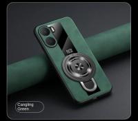 Funda de lujo para Xiaomi Poco X7/Poco X7 Pro Soporte de anillo, protección de lente de cámara, piel de oveja, vidrio resistente a golpes - details 14