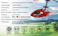 Helicóptero teledirigido XK913 de 3,5 canales con luz, resistente a caídas, Control remoto, avión volador, juguetes para niños - details 0