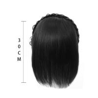 Diadema de Cabeza con Flequillo Integrado Pieza de Reemplazo de Peluca Sintética para Mujeres - details 3