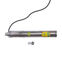 Bomba de agua Solar para pozo profundo, cabezal sumergible de 65m, inoxidable, 370W, 24V - details 1