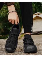 Zapatos deportivos para hombre, novedad de 2025, botas planas para correr, zapatos de senderismo antideslizantes de alta calidad, zapatos de senderismo al aire libre con suela de goma para hombre - details 15