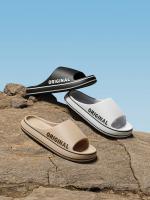 Feslishoet Zapatillas de Playa para Hombres y Mujeres Suela Gruesa, Antideslizante, Color Sólido, Estilo de Verano para Parejas - details 2