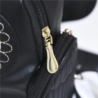 Mochila Elegante y Fresca de Cuero PU Negro con Diseño de Búho Bolso para Mujer, Mochila para Niñas - details 15