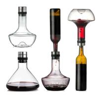 Botella grande súper clásica con tapón rápido, 1000ml, hecha a mano, cristal, vino tinto, separador de brandy, bar en casa, botella de vino, tarro - details 0