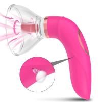 Embalaje privado SEXY Mujer Clit Sucker Vibrador Juguete sexual Potente mamada Succión Estimulación del pezón Lamer Coño Masaje Masturbador Punto G - details 9