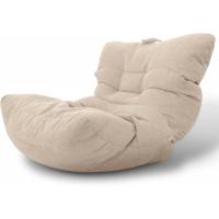 XXL - Sofa Puf Gigante Moderno de Diseño - Modelos de Puffs o Bean Bag Chair Grandes con Relleno Incluido para Adultos o Decoracion Habitacion Juvenil Gris Oscuro - details 4