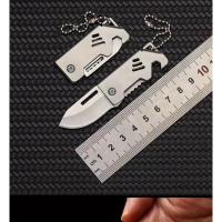 Cuchillo Plegable Portátil de Acero Inoxidable D2 Deporte y Exteriores Cuchillo de Cañón de Acero - details 5
