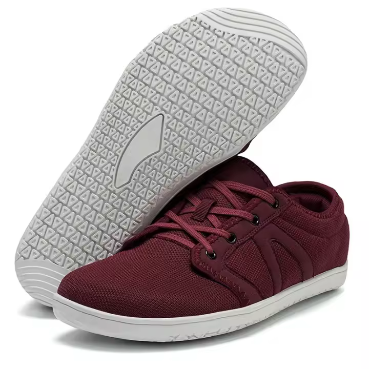 Zapatillas deportivas de cabeza ancha para hombre y mujer, zapatos descalzos de suela suave, informales, de malla transpirable, novedad - 1