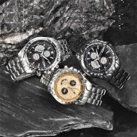 Reloj de Cuarzo de Fecha Sencilla de Marca XINEW Reloj de Lujo para Hombres con Correa de Cuero - details 7