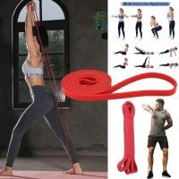 Banda de Resistencia para Fitness de 81 Pulgadas Expansor Elástico de Goma Rojo para Yoga y Gimnasio Equipo de Tensión O6A2 - details 11