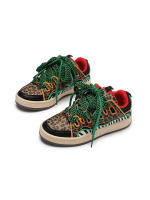 Zapatos Deportivos Casuales para Mujer de Tacón Bajo Estampado de Leopardo Pisa Plano - details 4