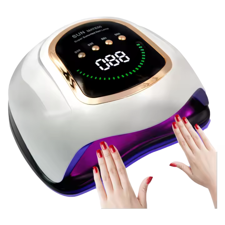 Lámpara LED UV para curado de uñas, equipo profesional de secado de manicura, pantalla grande, potente - 1