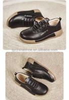 Zapatos planos informales de talla grande para mujer, versión coreana, diseño versátil, cierre de gancho, estilo clásico, adecuado para estudiantes y - details 7