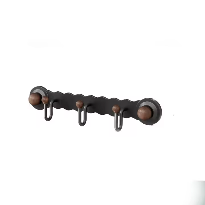 Gancho trasero para puerta con soporte de carga fuerte, ventosa creativa para ahorrar espacio, gancho para baño, montaje en pared sin perforación - 1