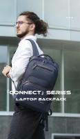 Mochila de viaje con garantía de vida para hombre, bolsa para ordenador portátil de 15,6 pulgadas, impermeable, esc - details 0