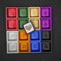 Teclado de Sombrero de Vidrio Personalizado Artesanal Base de Aleación de Aluminio Premium - details 23
