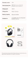 Baseus Auriculares Inalámbricos Bowie 10 Cancelación de Ruido, Latencia Ultra Baja de 0.06s, 120Hrs de Escucha, Cable Retráctil, Compatibles con Juegos - details 14
