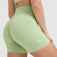 OneractivePantalones cortos deportivos para mujeres, entrenamiento de fitness, pantalones de yoga transpirables con logo, suaves, de alta elasticidad, mallas para correr - details 15