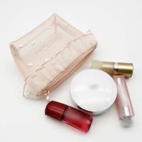 Bolso Simple de malla para cosméticos, bolsa de lavado con cremallera, bolsa de almacenamiento de malla, bolsa de pañuelos, organizador de artículos de tocador de gran capacidad para mujer - details 6
