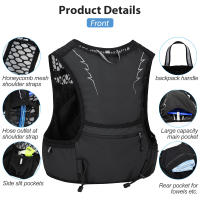 Chaleco De Hidratación Respirable 5L Para Correr Maratón Ciclismo Bicicleta Escalada - Ligero Y Transpirable Para Trail Running Unisex - details 2