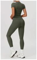 Conjunto de Falda de Yoga para Mujer Ropa Deportiva de Entrenamiento Traje de Gimnasio - details 34
