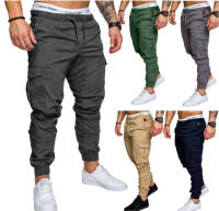 2025 Pantalones deportivos elásticos sueltos para hombre con encaje, pantalones con entrepierna abierta, moda informal - details 12