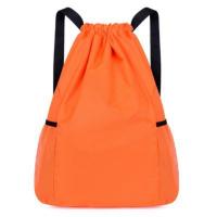 Bolsa con cordón para Deportes, bolso de hombro informal de tela Oxford, Bolsa de viaje grande para estudiantes, Bolsa para zapatos de fútbol y baloncesto - details 10