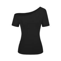 Camiseta de Color sólido para mujer, camiseta básica informal de manga corta para uso diario, ropa de mujer para todas las estaciones, camisetas para mujer - details 0