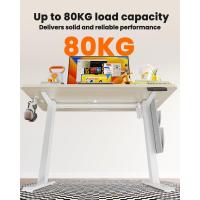 Regulable 120 x 60 cm soporta hasta 80 kg Altura Ajustable Bolsa Almacenamiento Escritorio eléctrico función Memoria para Estaciones Trabajo - details 12